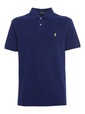 POLO RALPH LAUREN: polo shirts - Embroidered cotton polo shirt