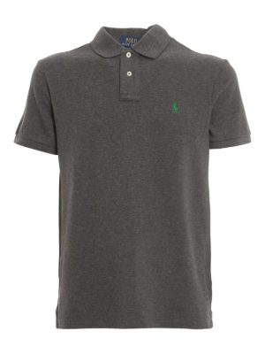 POLO RALPH LAUREN: Poloshirts - Poloshirt - Grau