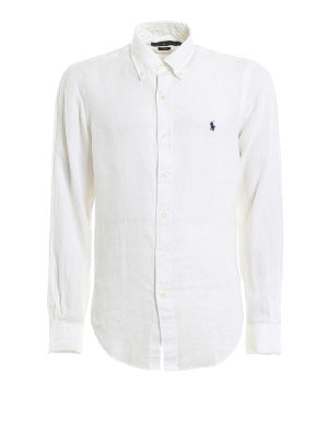 POLO RALPH LAUREN: Hemden - Hemd - Weiß