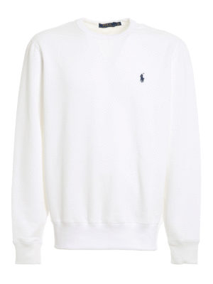 POLO RALPH LAUREN: Sweatshirts & Sweaters - Cotton crewneck sweatshirt