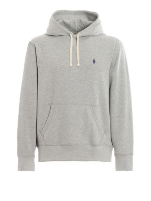 POLO RALPH LAUREN: Sweatshirts & Sweaters - Melange fleece hoodie