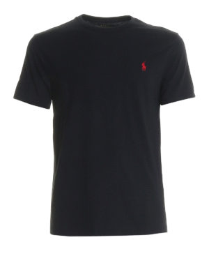 POLO RALPH LAUREN: T-shirts - T-Shirt - Schwarz