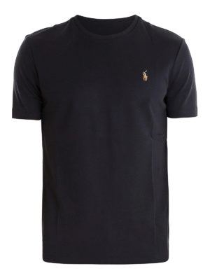 POLO RALPH LAUREN: T-shirts - T-Shirt - Schwarz