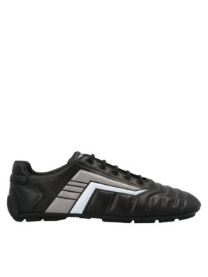 PRADA: trainers - Prada Rev sneakers in black