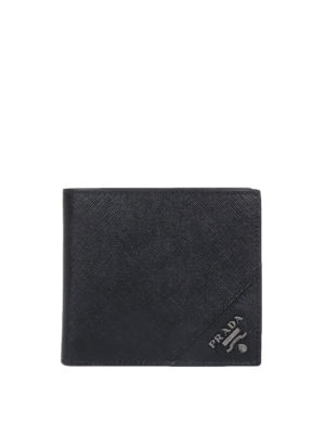 PRADA: wallets & purses - Saffiano leather wallet