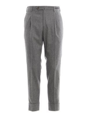 PT 01: pantaloni casual - Pantaloni Flicker in lana