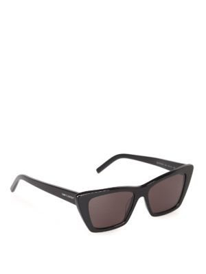 SAINT LAURENT: Sonnenbrillen - Sonnenbrille - Schwarz