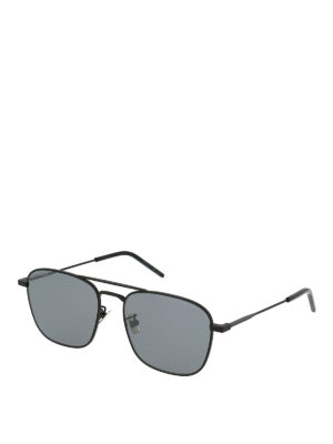 SAINT LAURENT: Sonnenbrillen - Sonnenbrille - Schwarz