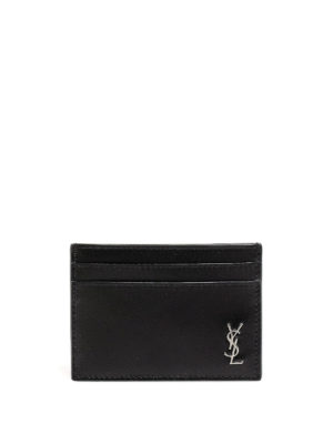 SAINT LAURENT: wallets & purses - Monogram cardholder