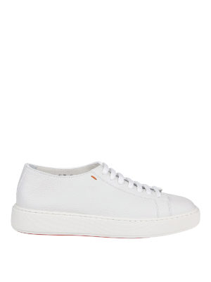 SANTONI: trainers - Biking lace-up sneakers