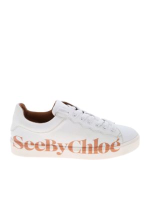 SEE BY CHLOE': trainers - Benares sneakers in white