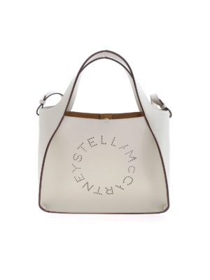 STELLA McCARTNEY: Handtaschen - Shopper - Creme