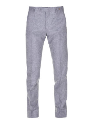 TAGLIATORE: casual trousers - Super 110’S wool trousers