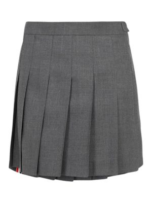 超美品　Thom Browne スカート女の子 ツイル ひざ下 プリーツスカート | Thom Browne