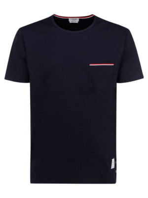 Maison Margiela Distorted logo T-shirt - Blue