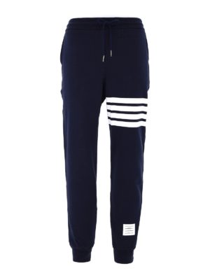 THOM BROWNE: Pantalons de survêtement  - Engineered 4-Bar - Bleu
