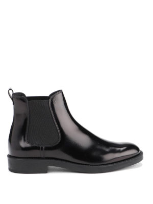 TOD'S: ankle boots - Leather ankle boots