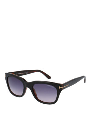 TOM FORD: sunglasses - Havana acetate sunglasses