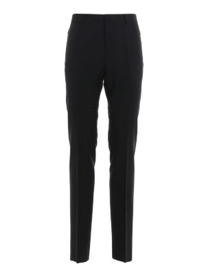VALENTINO: Tailored & Formal trousers - Wool and mohair trousers