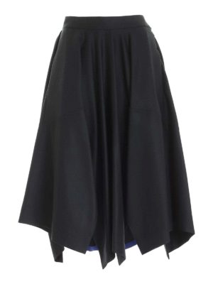 Alberta Ferretti Mikado maxi skirt - Blue - Women | 010292250319