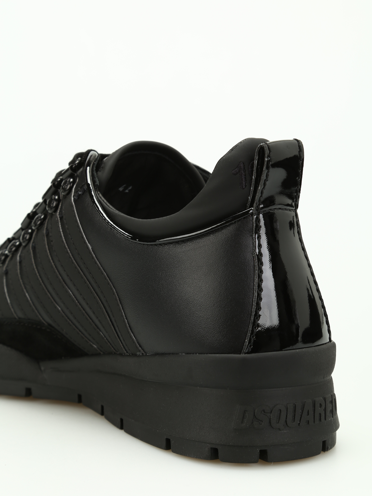 Dsquared2 251 leather sneakers - Black - Men|SN1011157M084