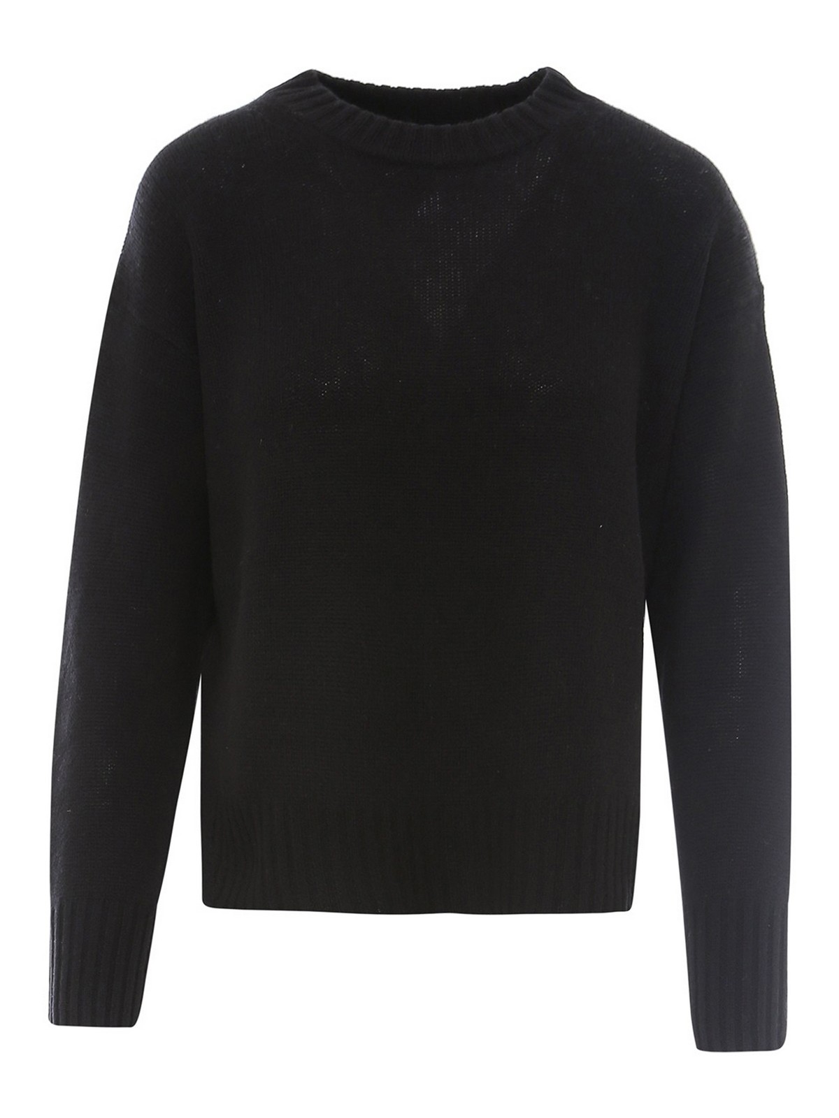 360 Cashmere Suéter Cuello Redondo Negro Negro 42540BLACK