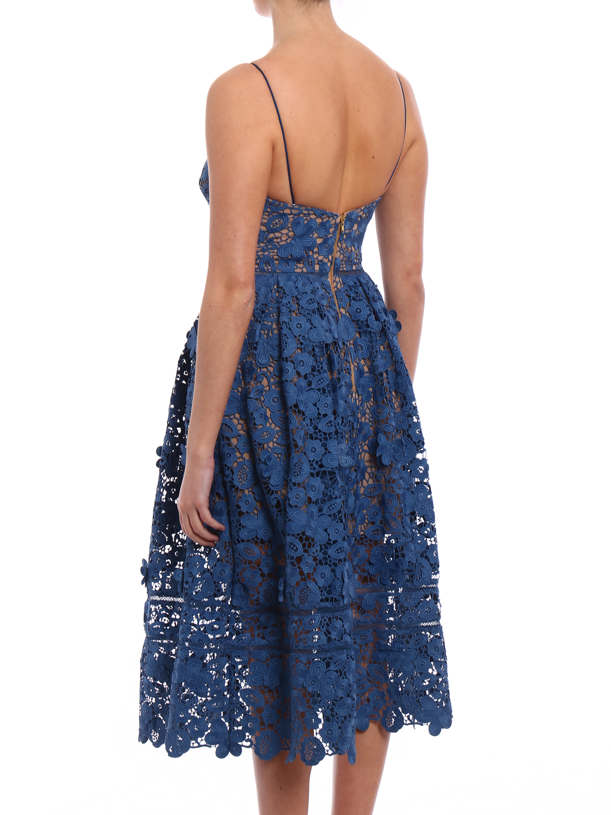 self portrait azaelea dress blue