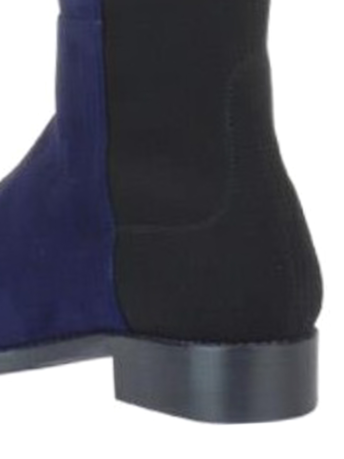 Stuart weitzman outlet navy suede boots