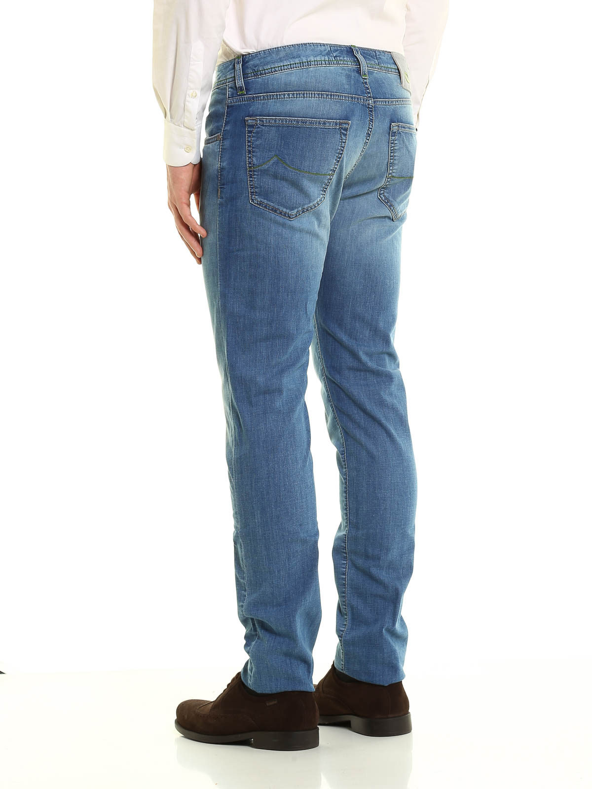 Straight leg jeans Jacob Cohen - Washed jeans - PW622COMF00517W4004