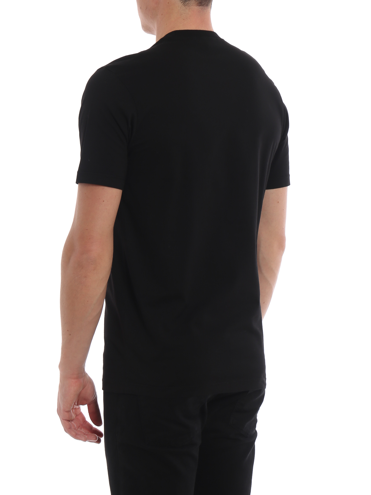 【送料&関税込】Dsquared2 bello Bello Black Printed T-shirt D2 Bello Bello Cool T-shirt
