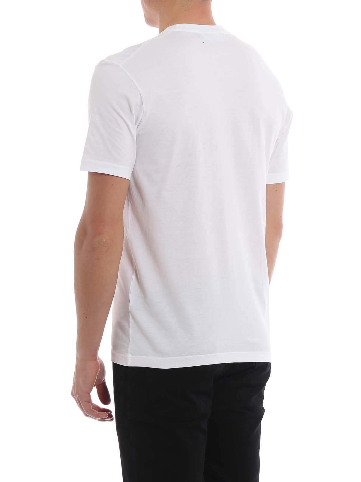 Dsquared2 64 print white jersey T-shirt - Men
