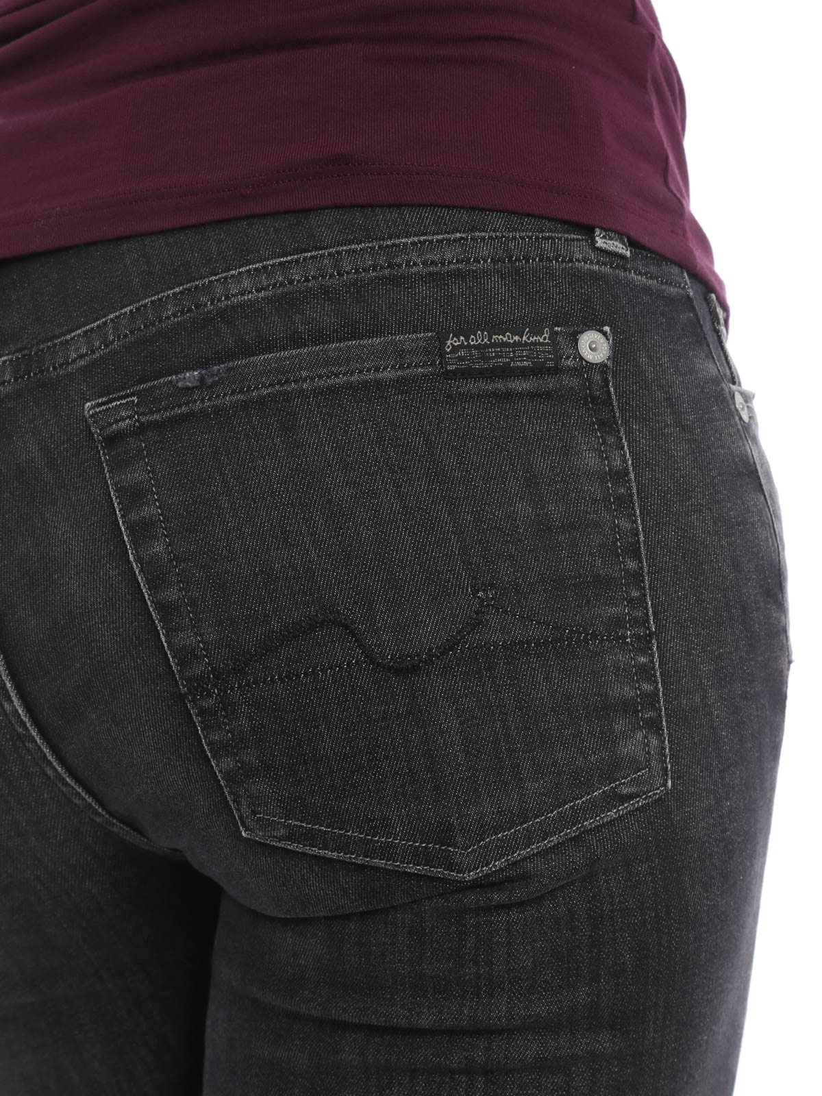 7 For All Mankind Charlize jeans - Grey - Women | SVCK770BO