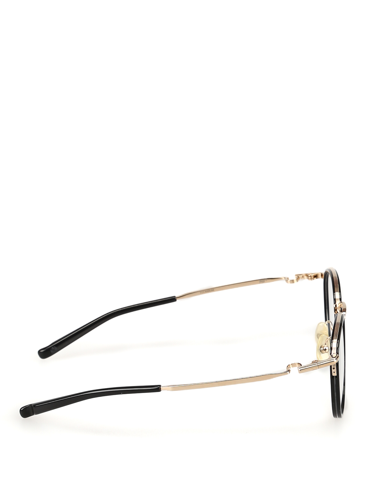 999.9 Four Nines Titanium wayfarer eyeglasses - Black|M1039001