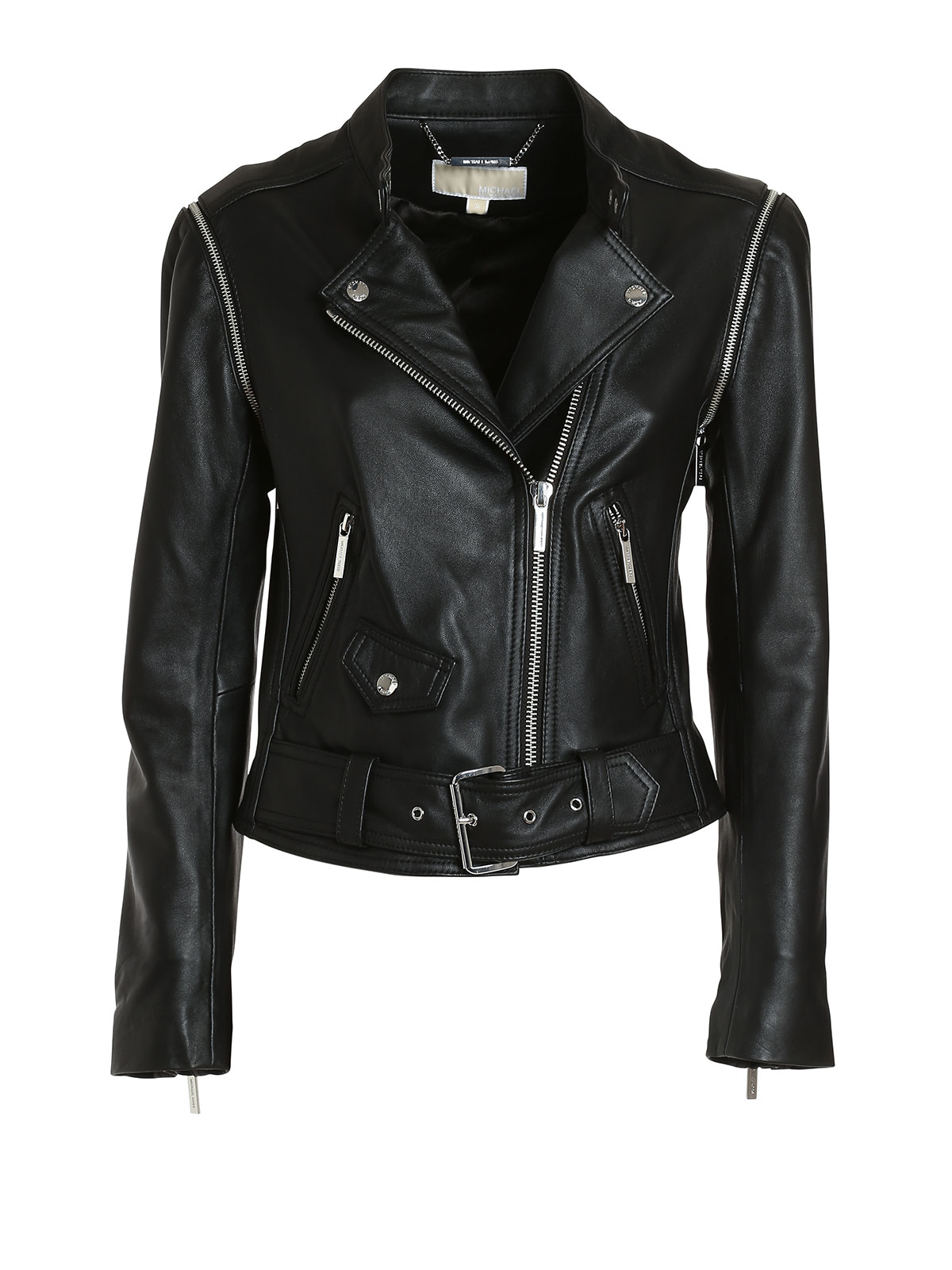 Vestes biker Michael Kors Leather biker jacket MS52H9F12F099