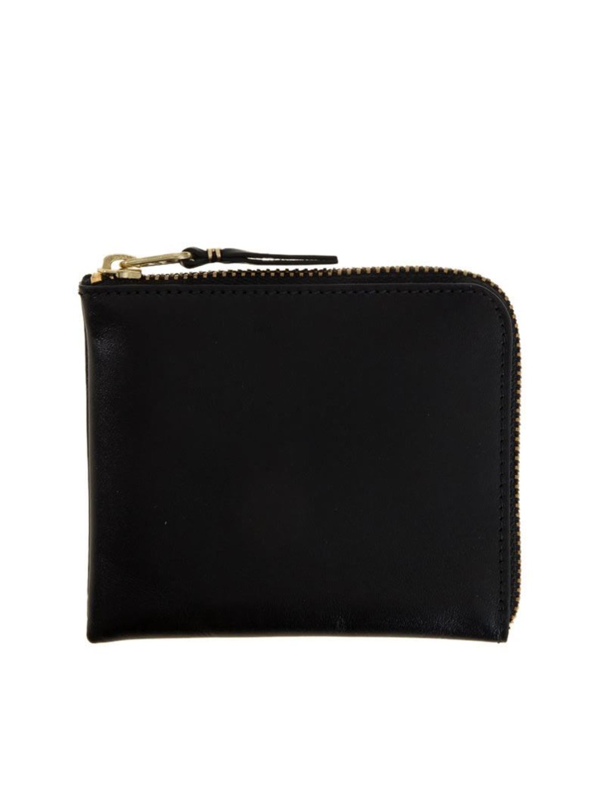 Comme Des Garçons Classic Leather Wallet In Black