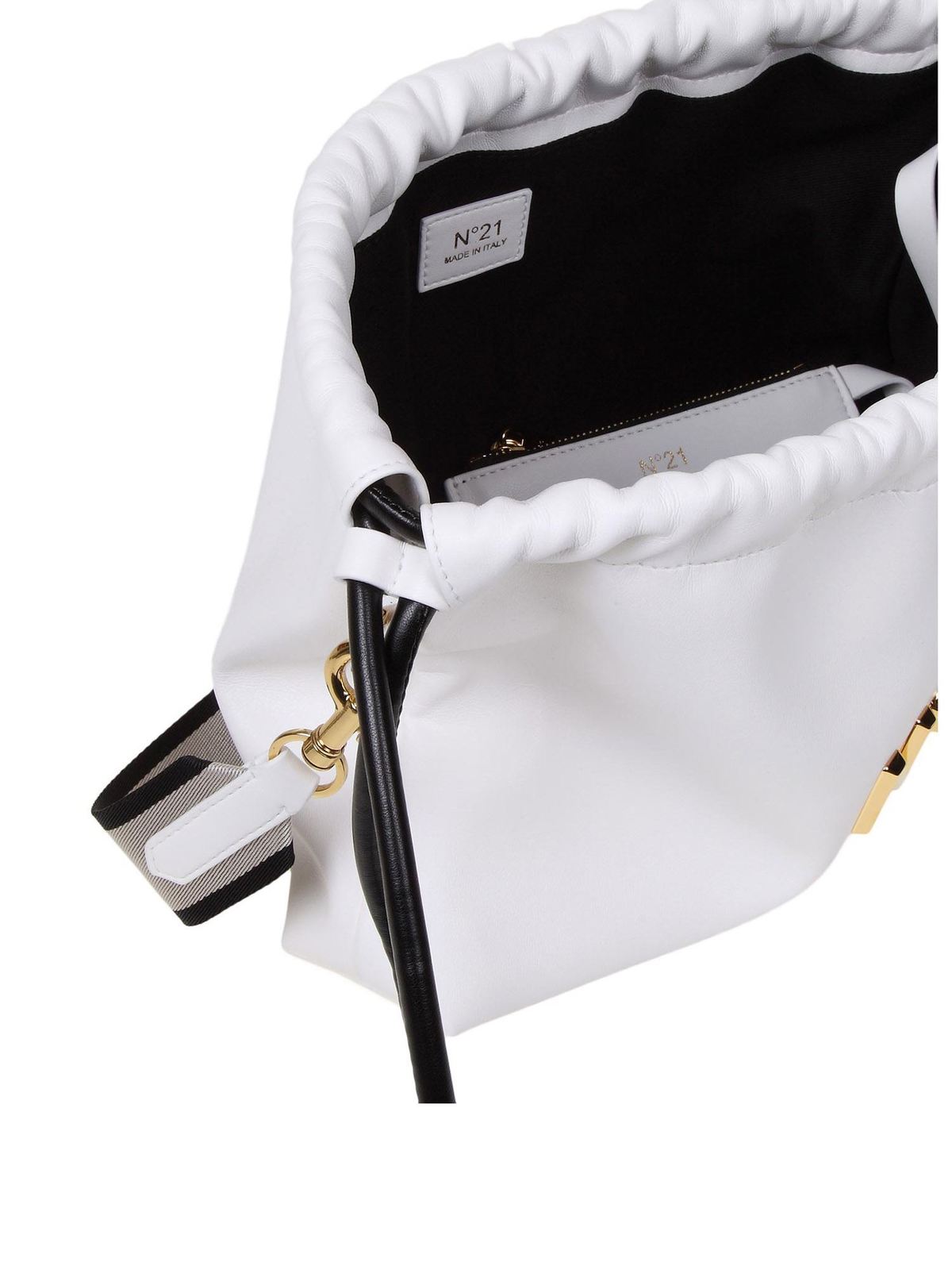 Cross body bags N°21 - Eva Pouch bag in white - 21EBP0858ECO0W001