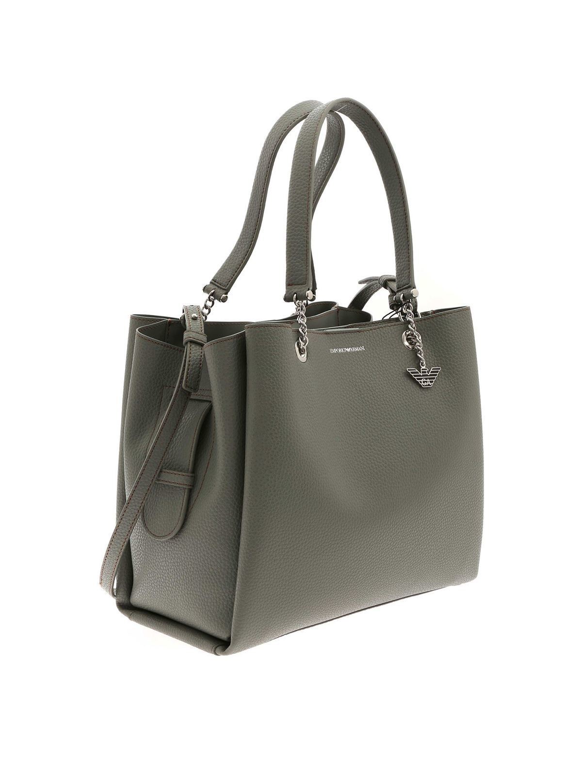 Borsa on sale armani grigia