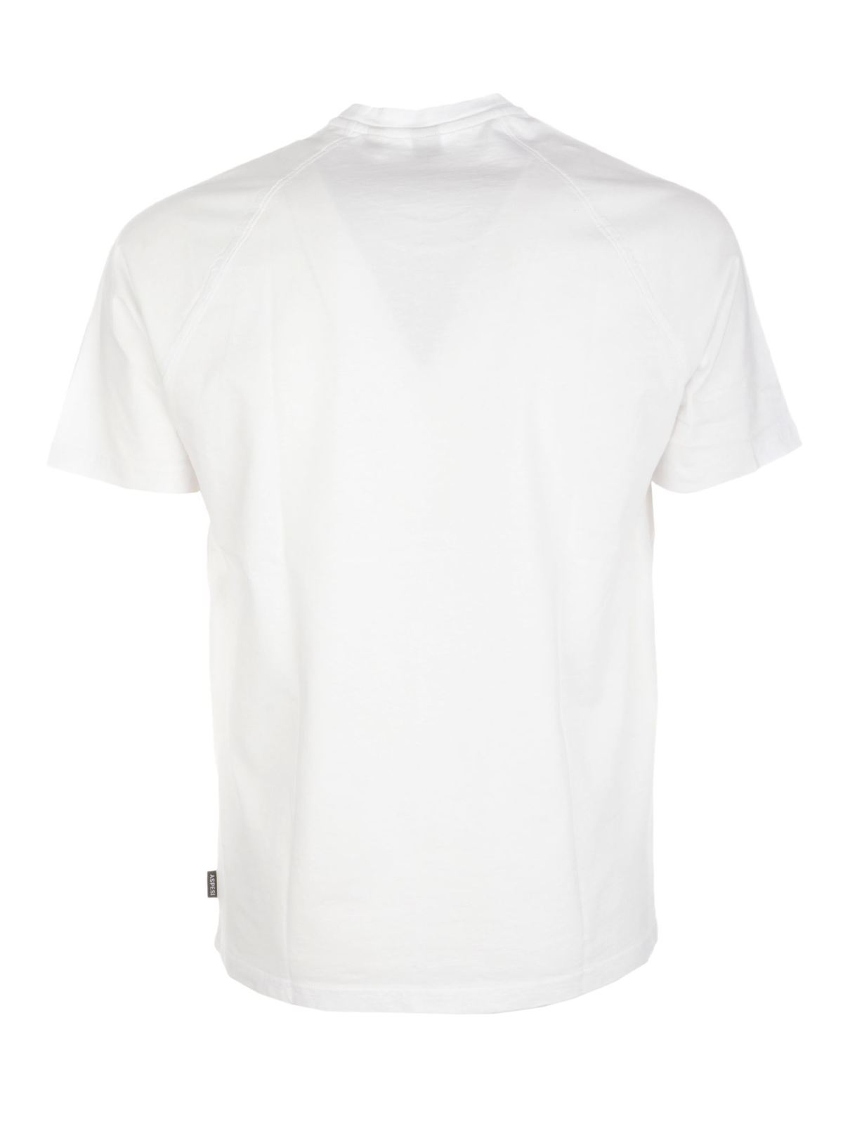 Shop Aspesi Camiseta - Blanco In White