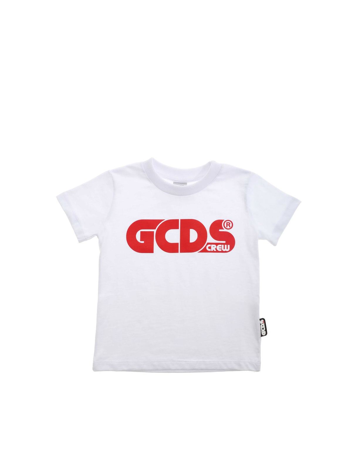 Gcds Kids'  T-shirt In White