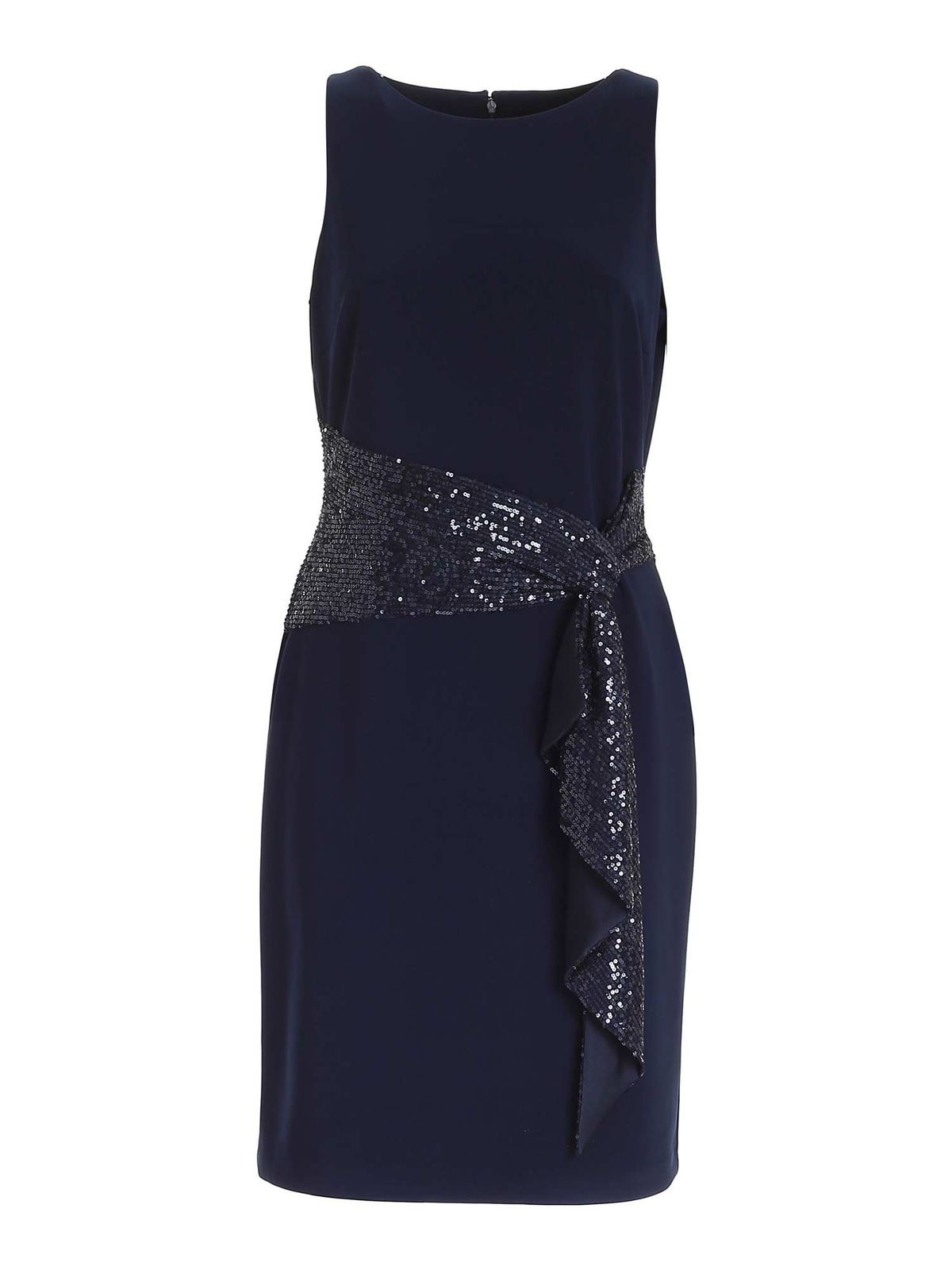 ralph lauren navy sequin dress Lauren Ralph Lauren Black Label Navy Pencil Dress Sequin Sleeves Old Money Sz 6