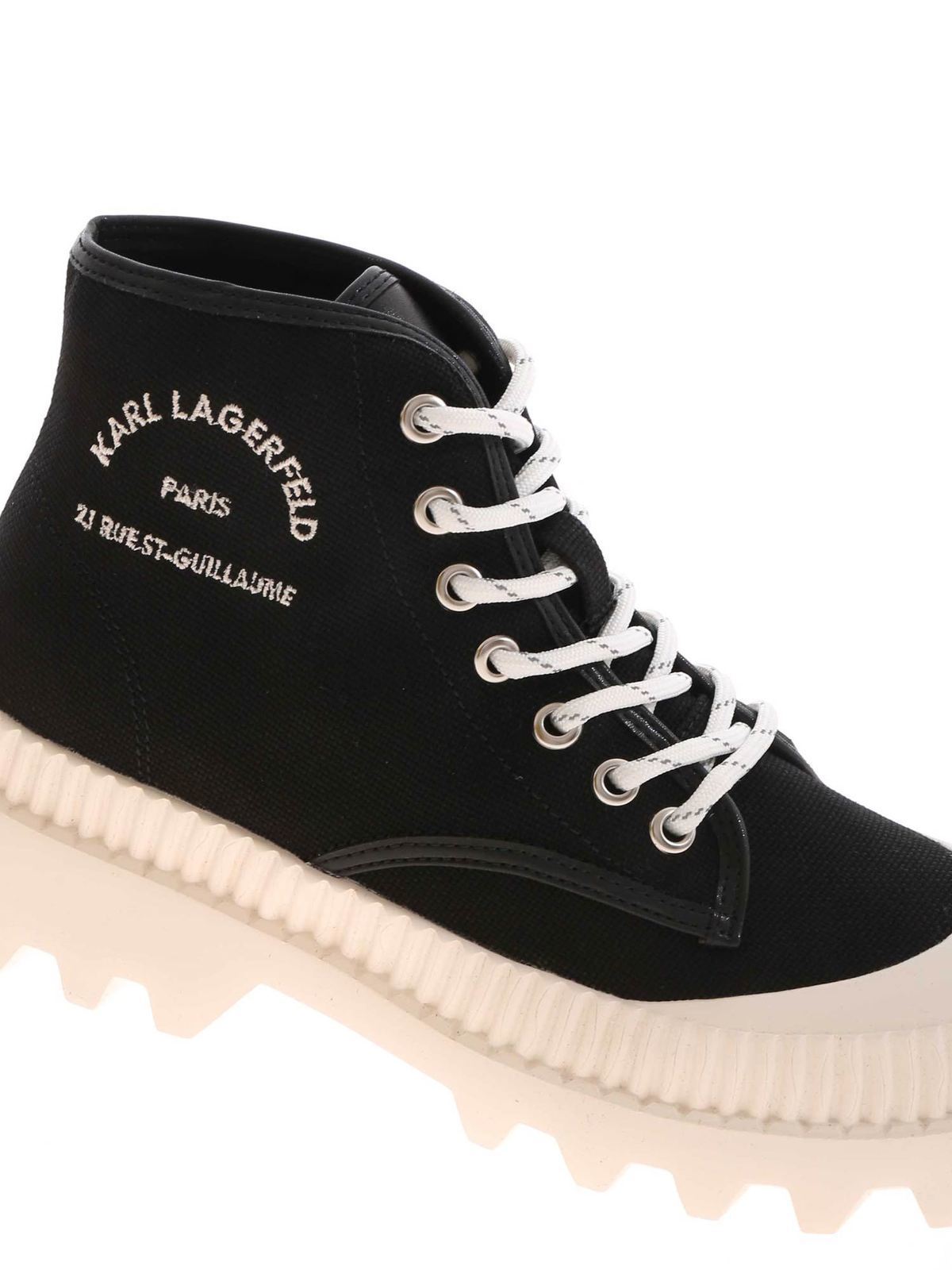 Shop Karl Lagerfeld Zapatillas - Negro In Black