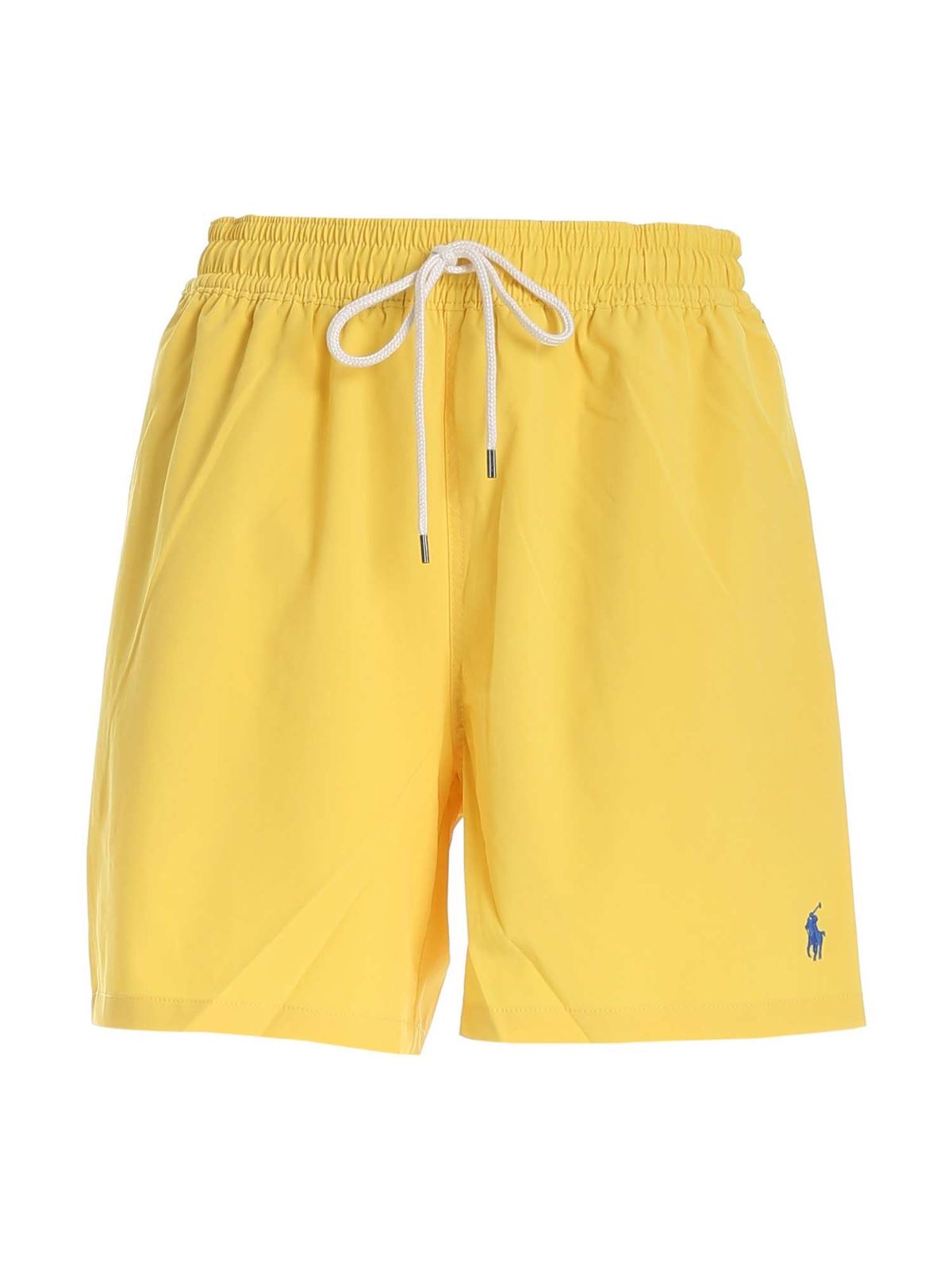 Polo Ralph Lauren Traveler Swim Trunks In Yellow