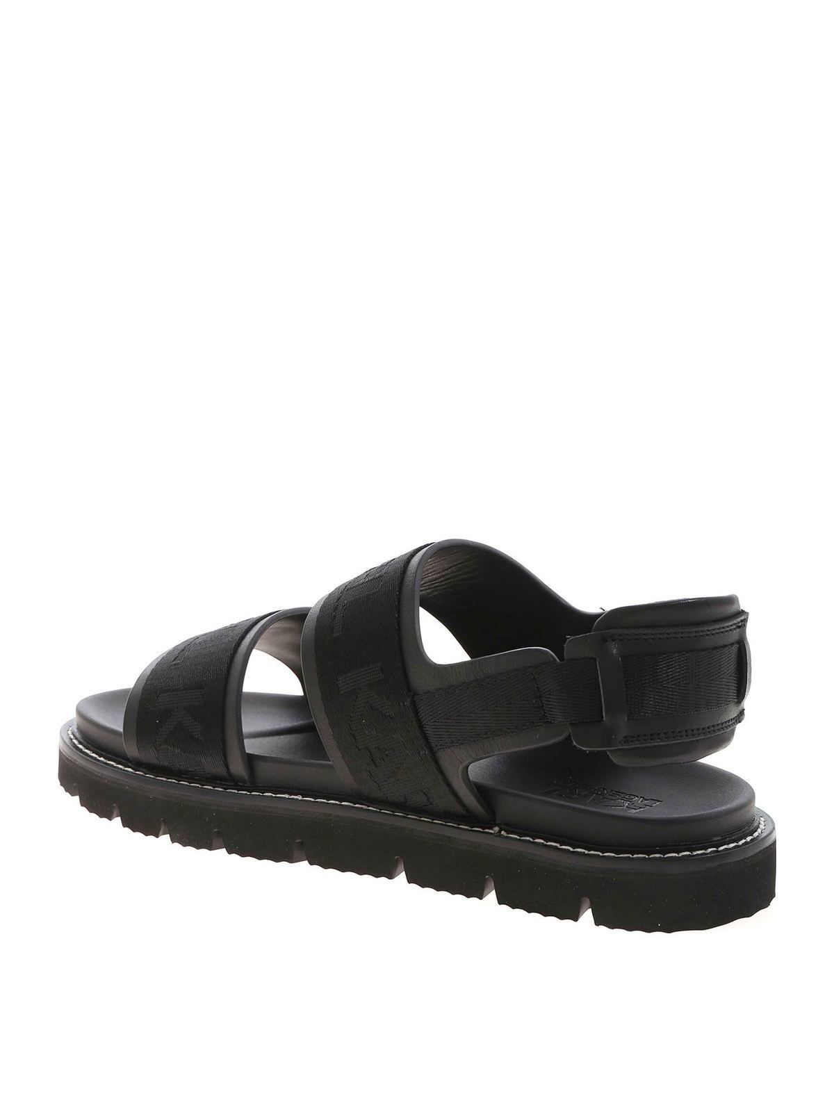 Sandals Karl Lagerfeld - Kastor sandals in black - KL70215000