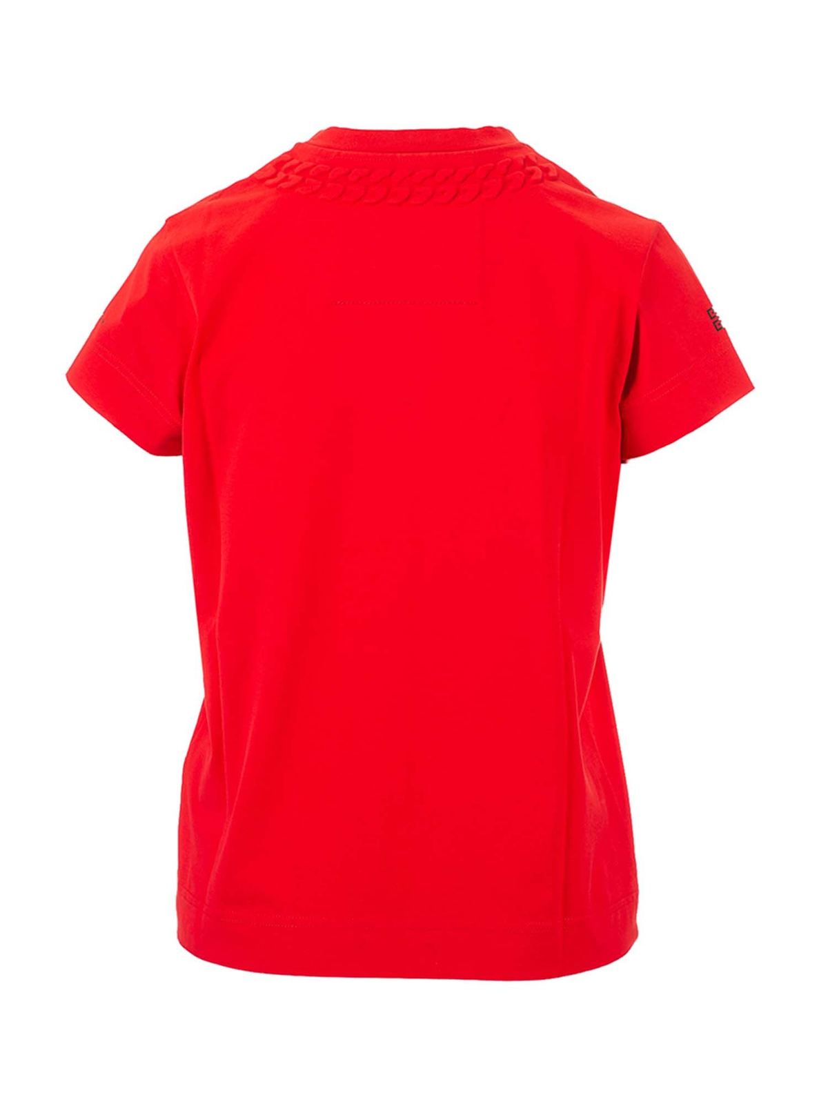 DONDUP 売れ筋商品|||ドンダップ Tシャツ トップス レディース T-shirts Red Comme Des Garcons PLAY Red Heart Stripe Womens LS T-Shirt in