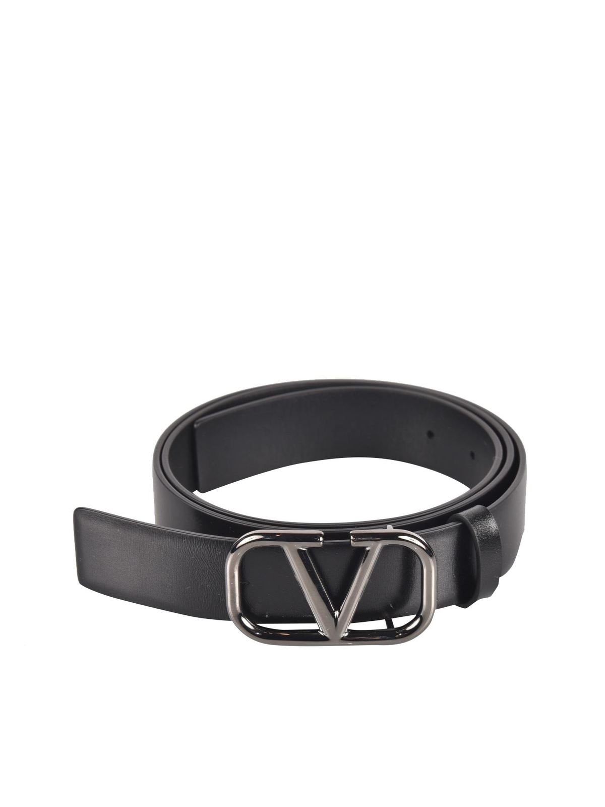 Belts Valentino Garavani - Vlogo Signature belt in black - VY2T0Q90AZR0NO