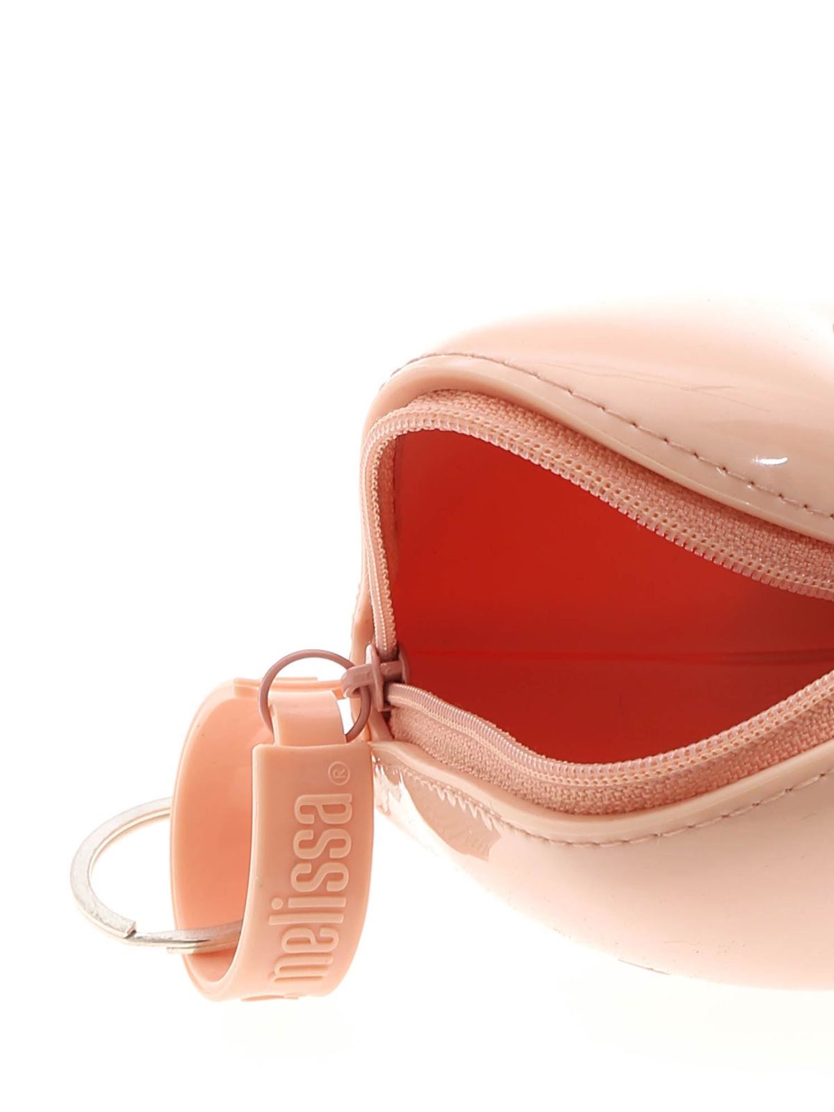 Shop Melissa Heart Coin Purse In Pink
