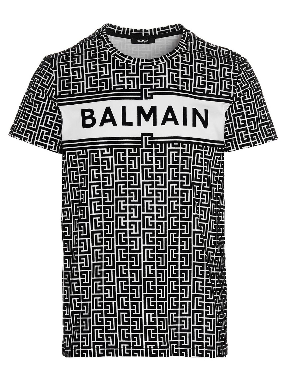 Tシャツ・カットソー BALMAIN 'Monogram' t-shirt 22143312_51894619_600.jpg