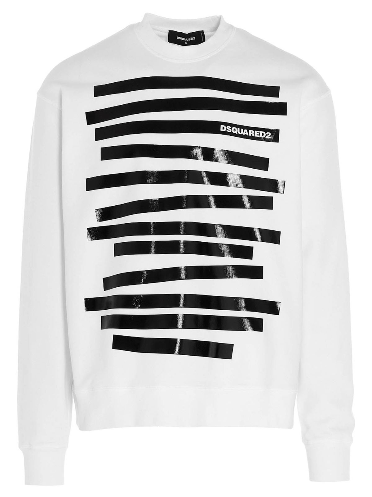 Sweatshirts Sweaters Dsquared2 Classified sweatshirt in white S71GU0436S25462100