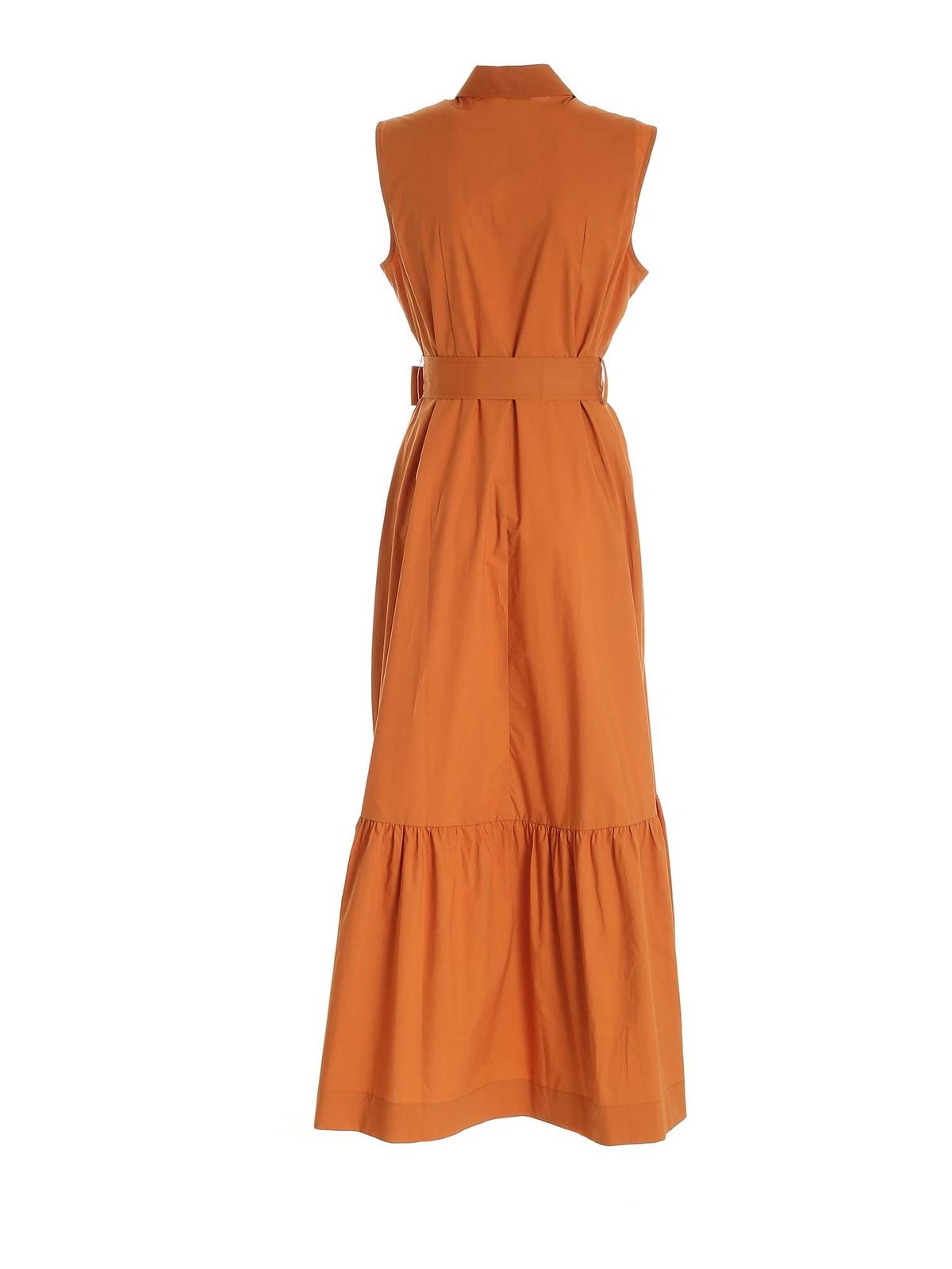 Pinko Sfrontato 2 dress in brown - Brown - Women|1G1669Y6VXL40