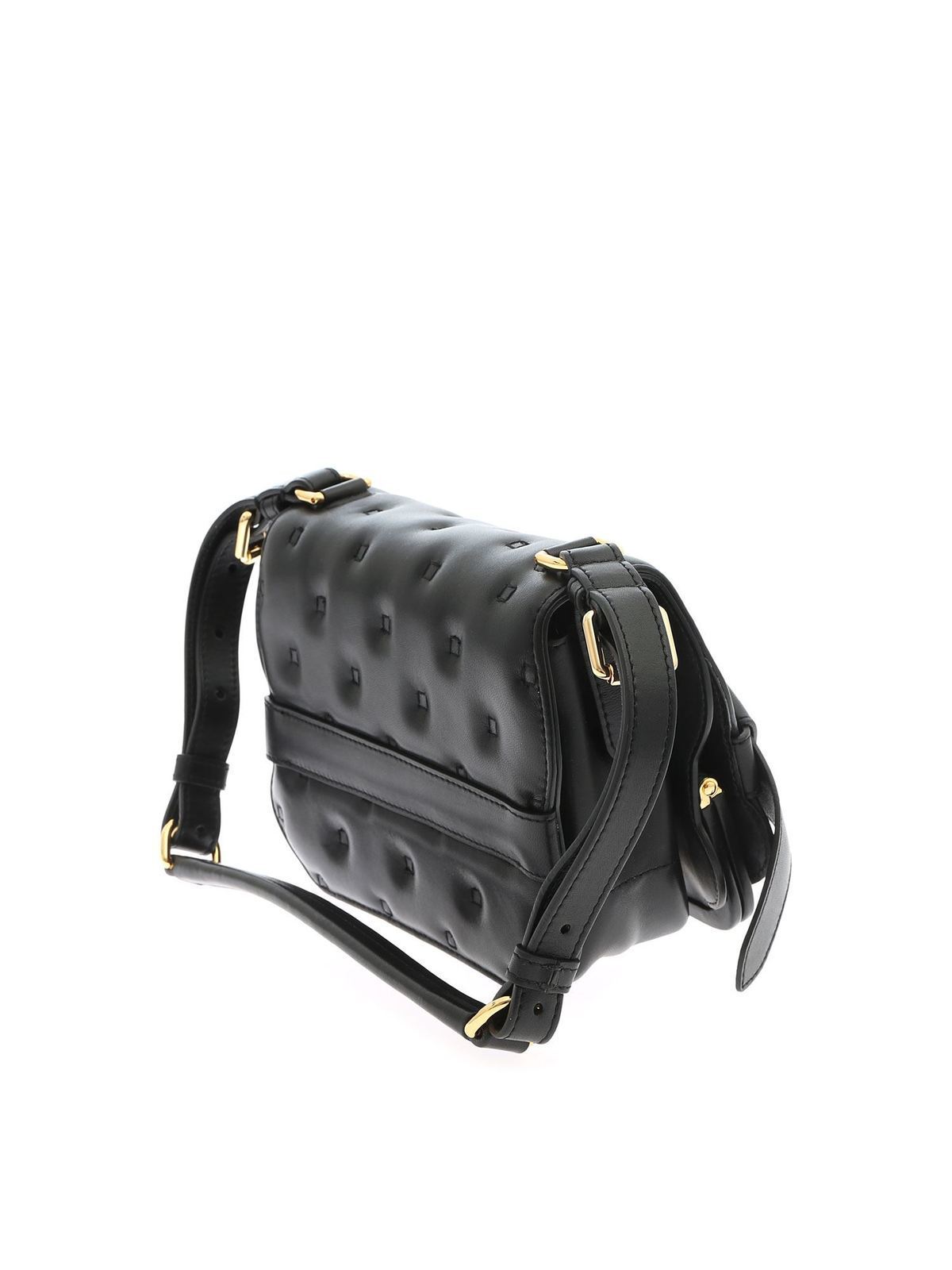 Shop Moschino Inside Out Quilting - Negro